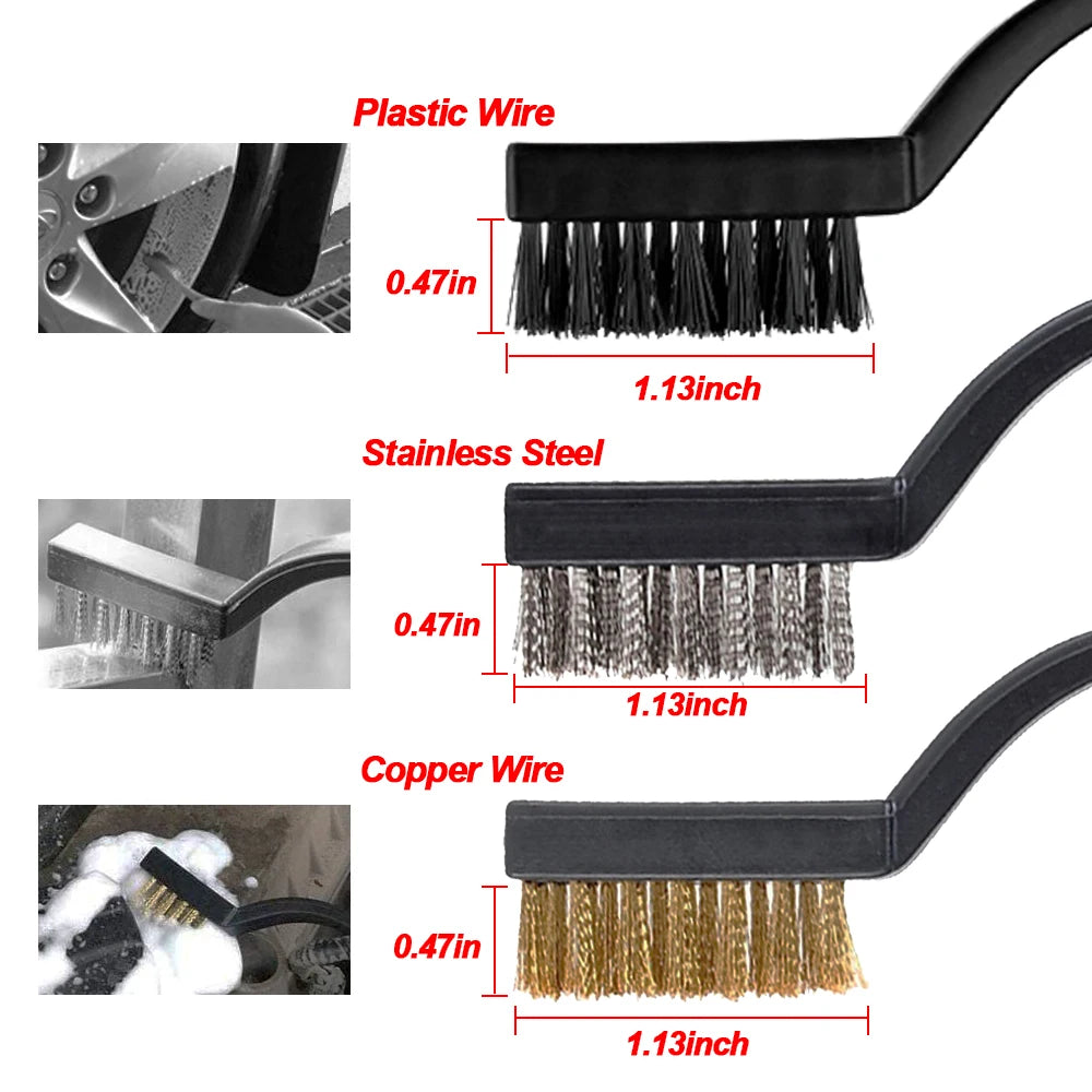 Kit de brosses de nettoyage automobile CleanDrive