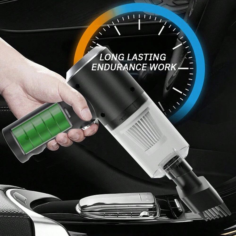 ✨ Le mini aspirateur qui garde votre voiture impeccable
Aspirez les miettes, soufflez la poussière et atteignez les endroits difficiles en quelques minutes.