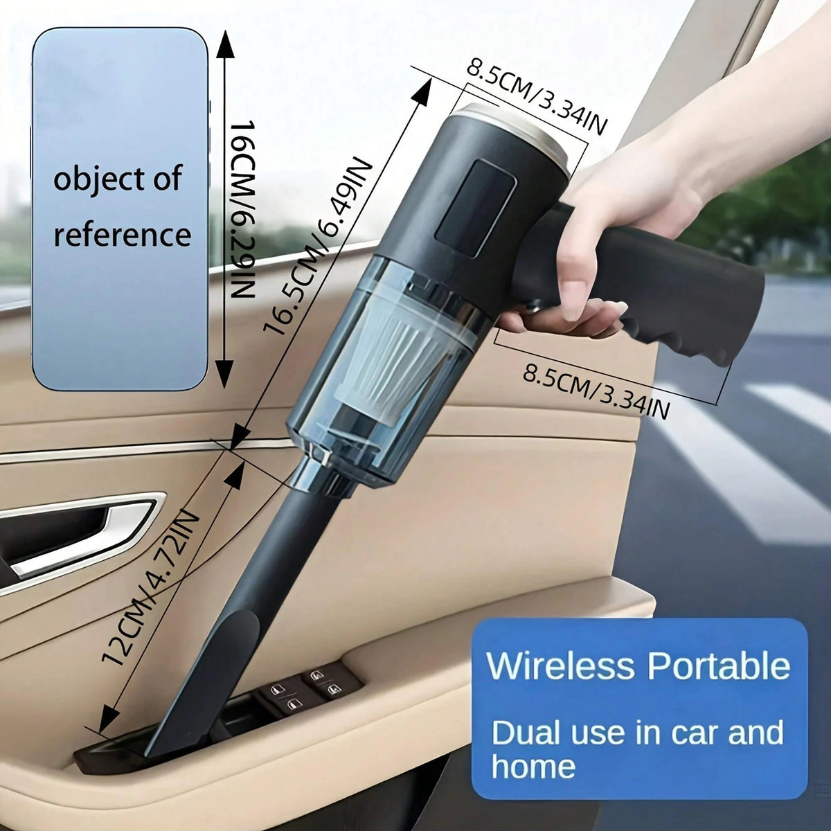 ✨ Le mini aspirateur qui garde votre voiture impeccable
Aspirez les miettes, soufflez la poussière et atteignez les endroits difficiles en quelques minutes.