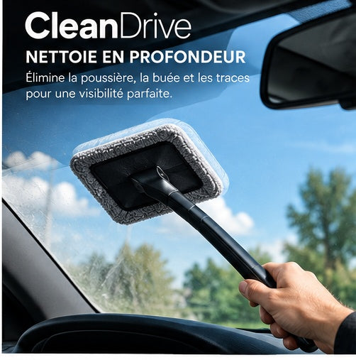 CleanDrive - Nettoyeur pare-brise microfibre 2