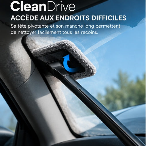 CleanDrive - Nettoyeur pare-brise microfibre 4