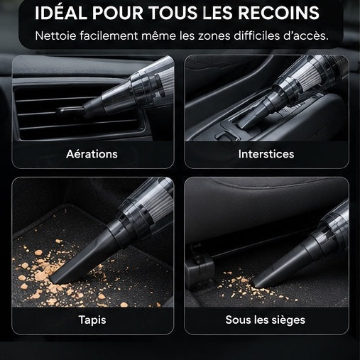 CleanDrive - nettoyage des recoins de la voiture