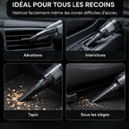 CleanDrive - nettoyage des recoins de la voiture