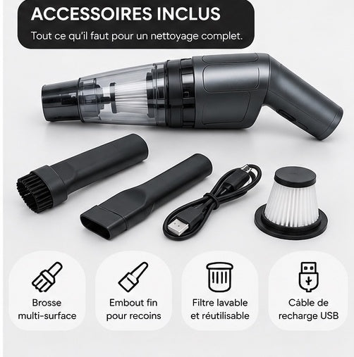 CleanDrive - aspirateur et accessoires