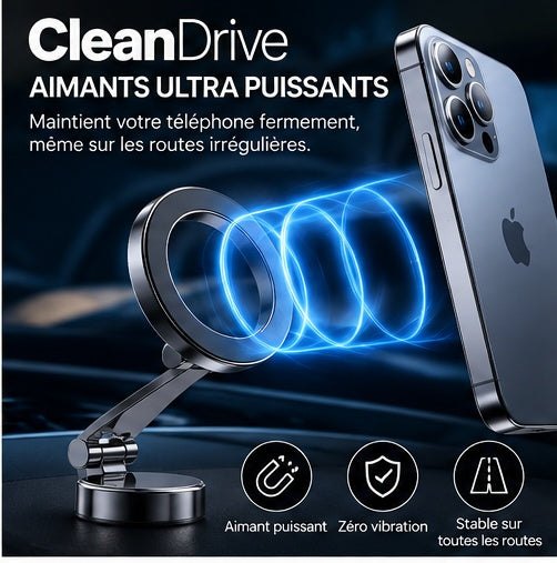 CleanDrive - Support téléphone magnétique 2