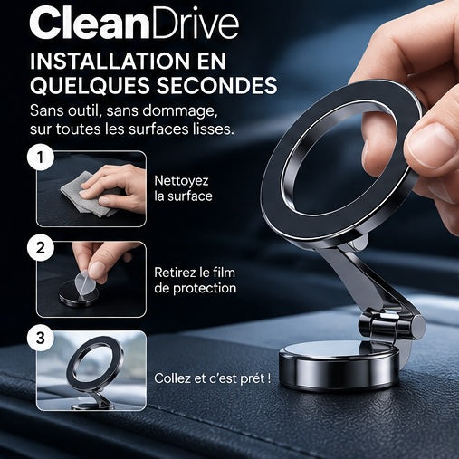 CleanDrive - Support téléphone magnétique 4
