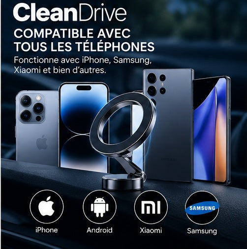 CleanDrive - Support téléphone magnétique 5